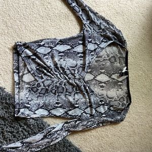SNAKE SKIN PARTY SHIRT